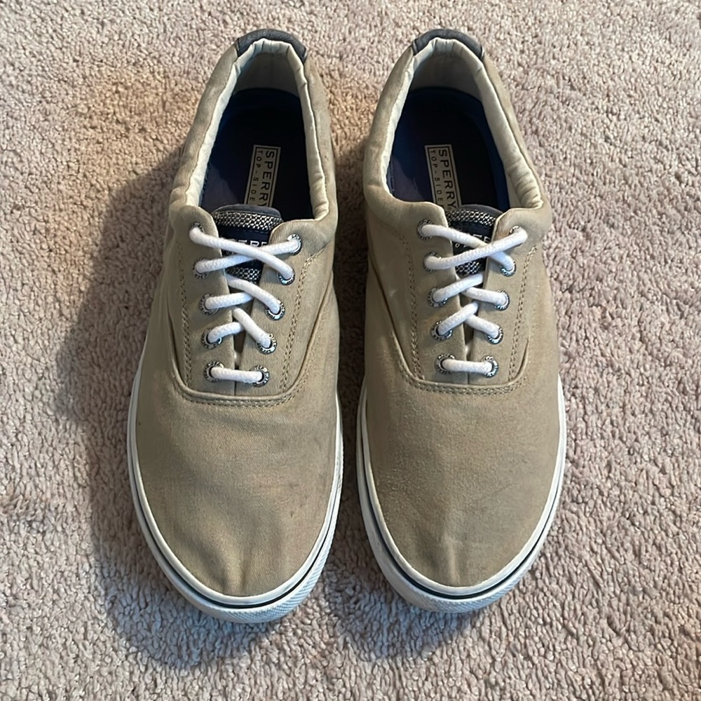 Sperry Tan Canvas Men's Shoes